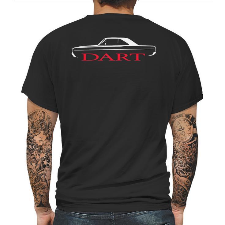 1968 1969 1970 Dodge Dart Mens Back Print T-shirt