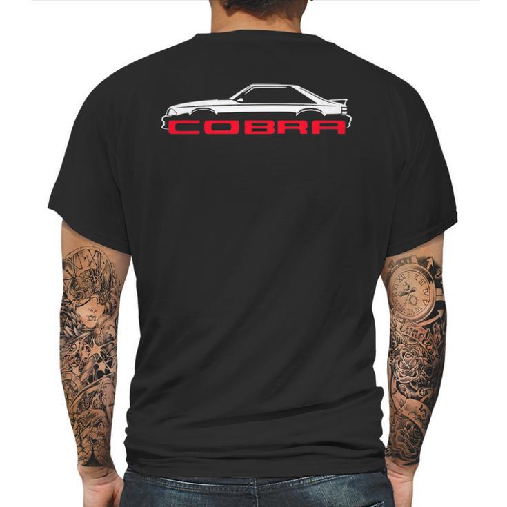 1993 Svt Cobra Mustang Mens Back Print T-shirt