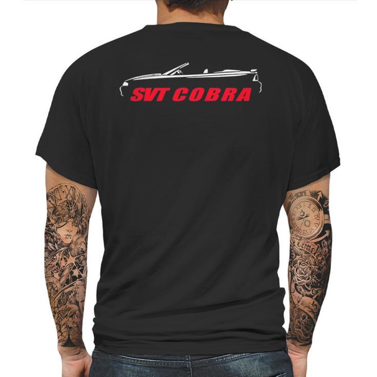 1994 1998 Svt Cobra Mustang Convertible Mens Back Print T-shirt