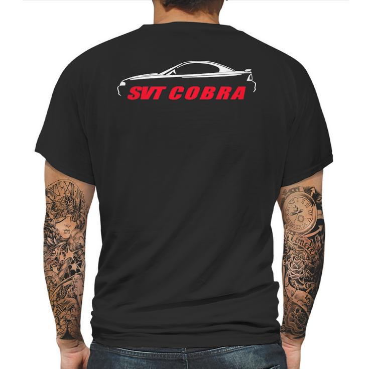 1994 1998 Svt Cobra Mustang Coupe Mens Back Print T-shirt