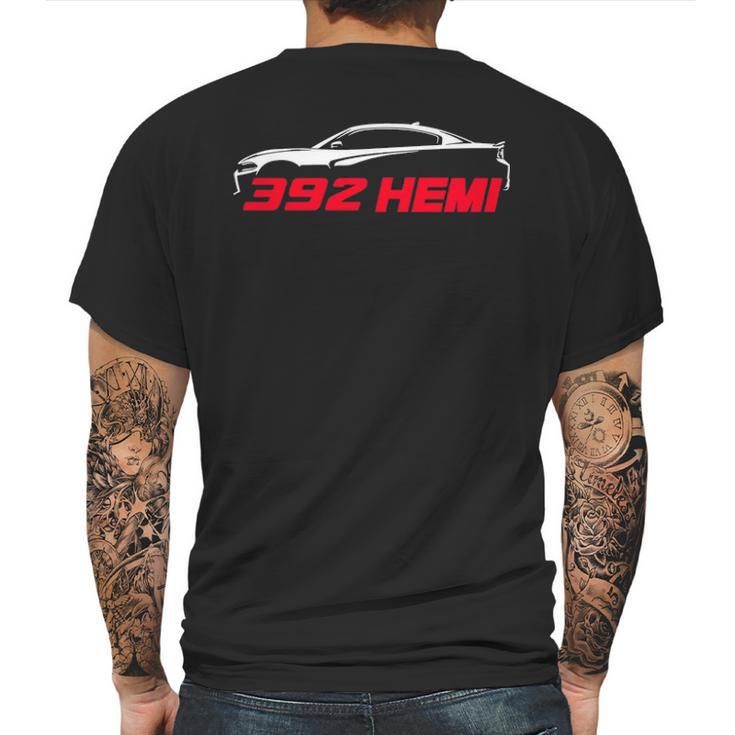 2015 2019 Dodge Charger 392 Hemi Classic Mens Back Print T-shirt