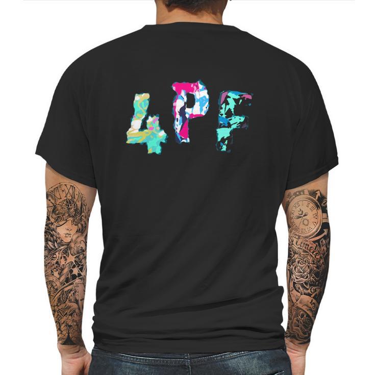 4Pf Colors Classic Art Print Mens Back Print T-shirt