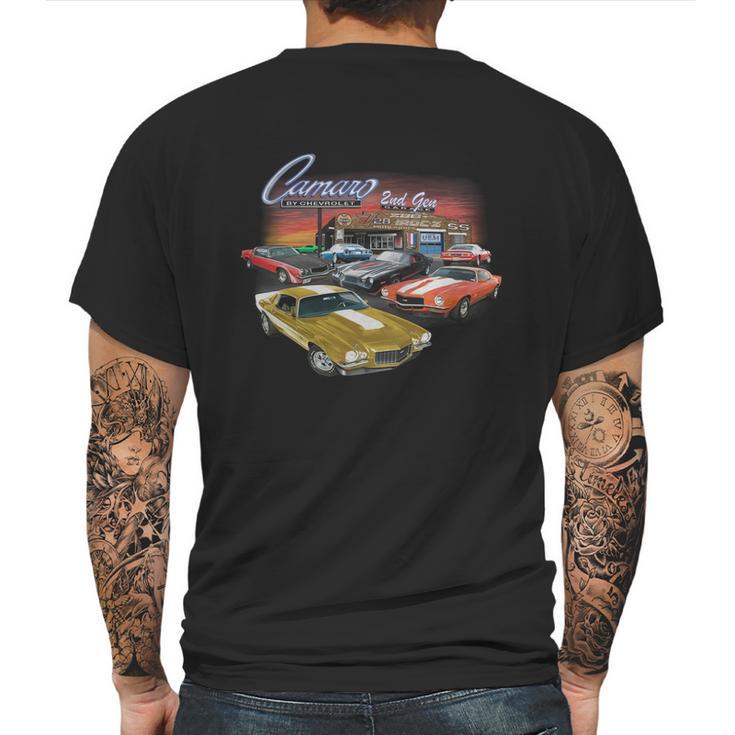 70 81 2Nd Gen Camaro T-Shirt Mens Back Print T-shirt