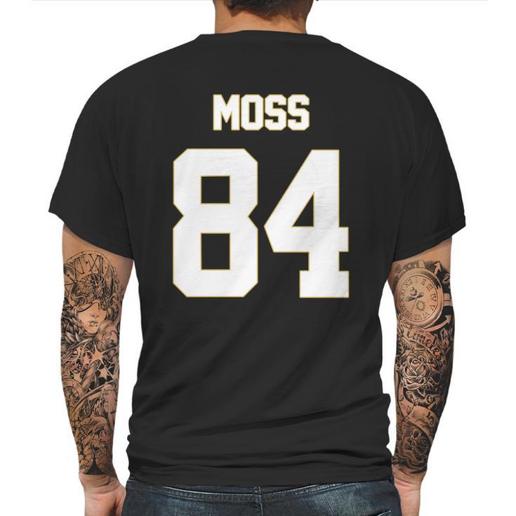 84 Randy Moss Mens Back Print T-shirt