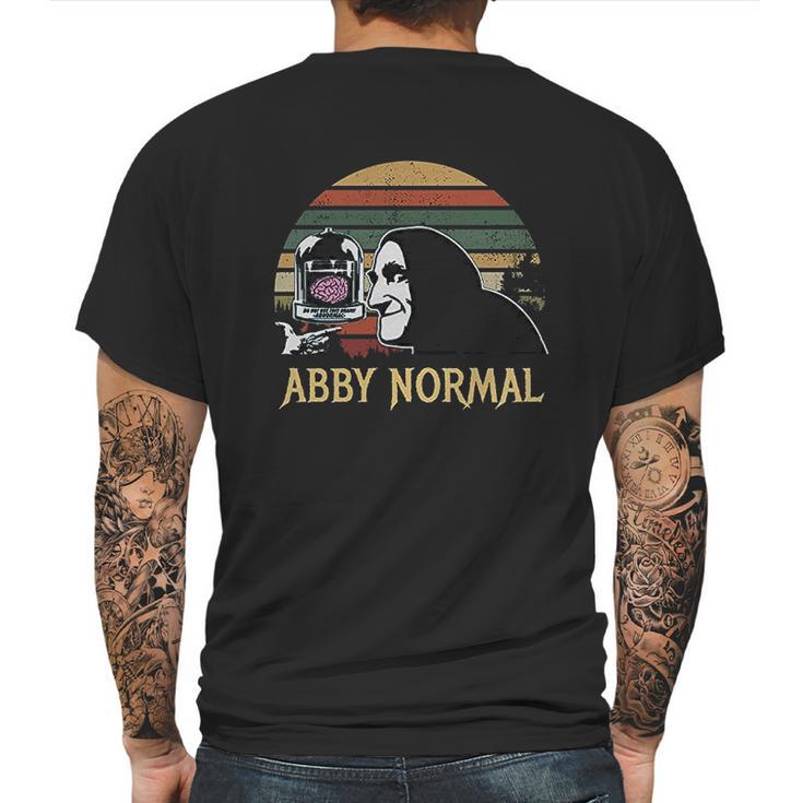 Abby Normal Vintage Retro Mens Back Print T-shirt