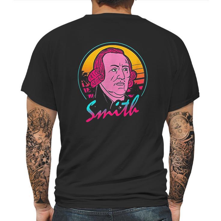 Adam Smith Vintage Mens Back Print T-shirt