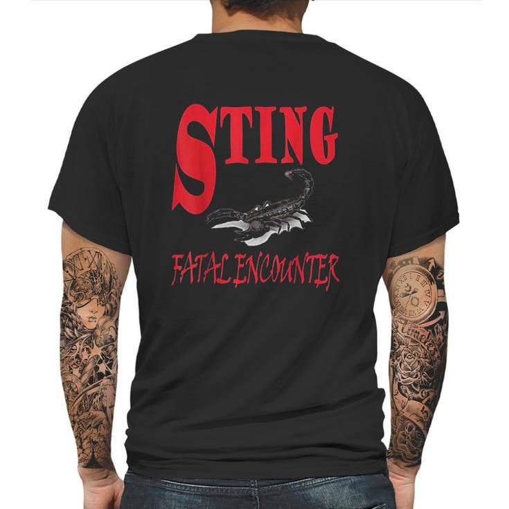 Aew Sting Mens Back Print T-shirt