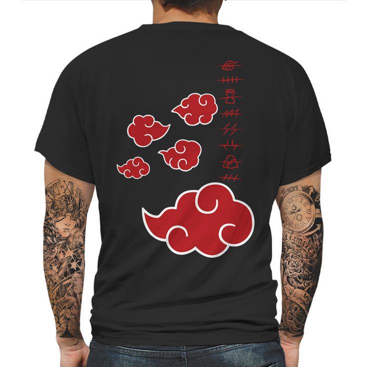 Akatsuki Cloud Mens Back Print T-shirt