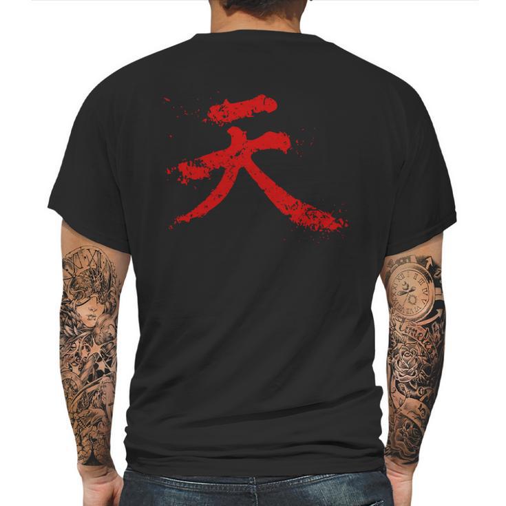 Akuma Kanji Mens Back Print T-shirt