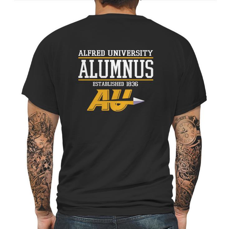 Alfred University  Alumnus  1836 Mens Back Print T-shirt