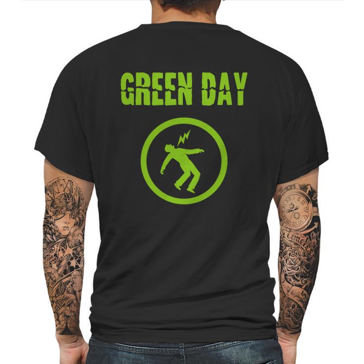 Alternative Rock Band Green Day Mens Back Print T-shirt