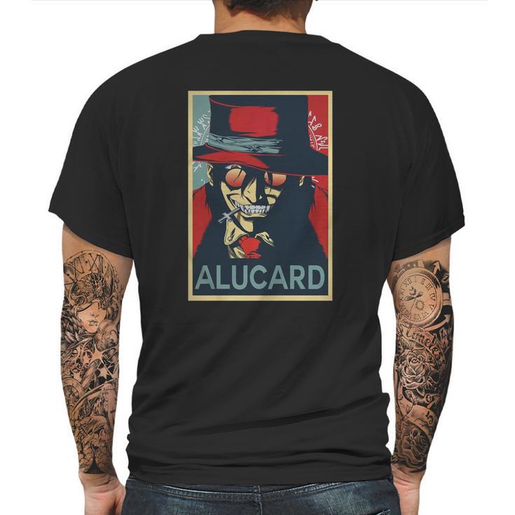 Alucard Hellsing Shirt Mens Back Print T-shirt