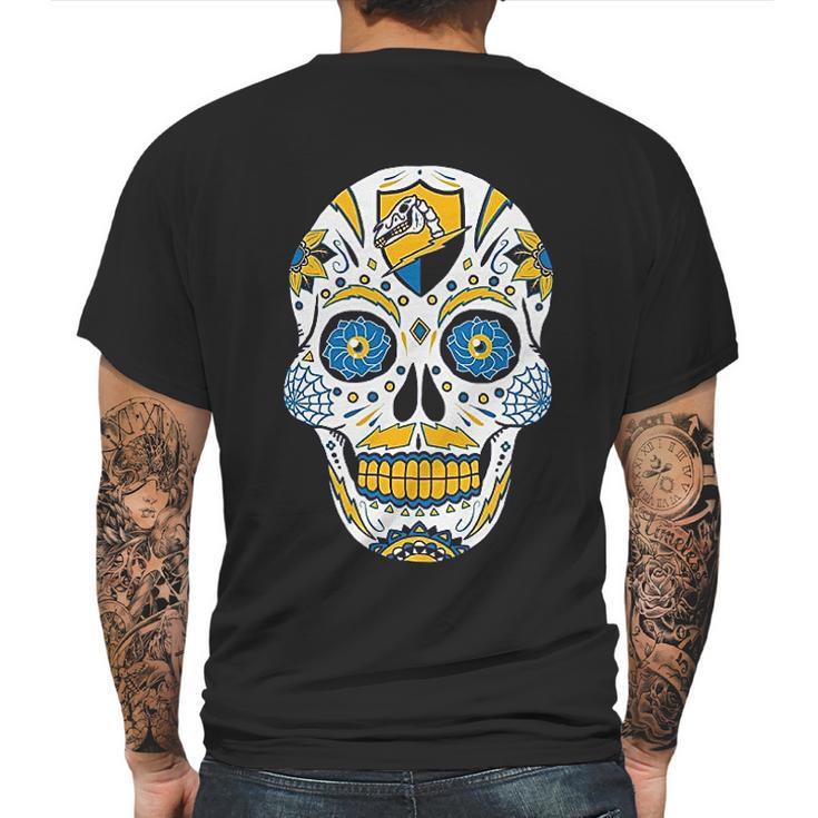 Americas Finest Los Angeles Sugar Skull Mens Back Print T-shirt