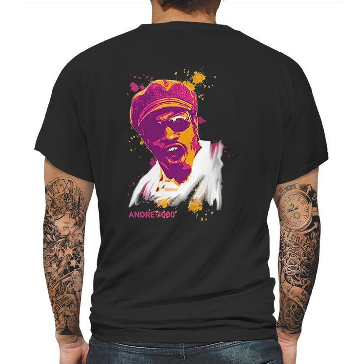 Andre 3000 Art Mens Back Print T-shirt