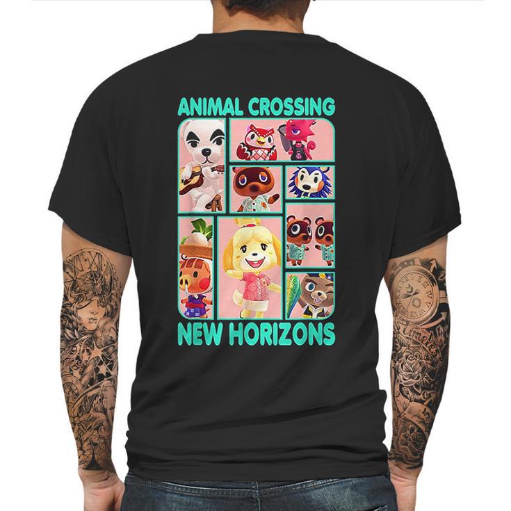 Animal Crossing New Horizons Group Box Up Mens Back Print T-shirt