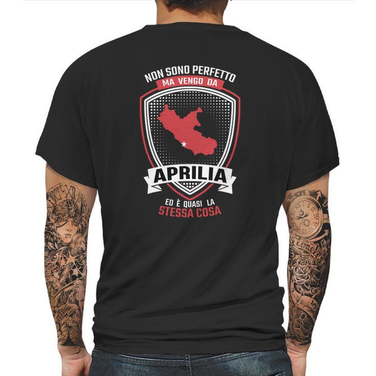 Aprilia Mens Back Print T-shirt