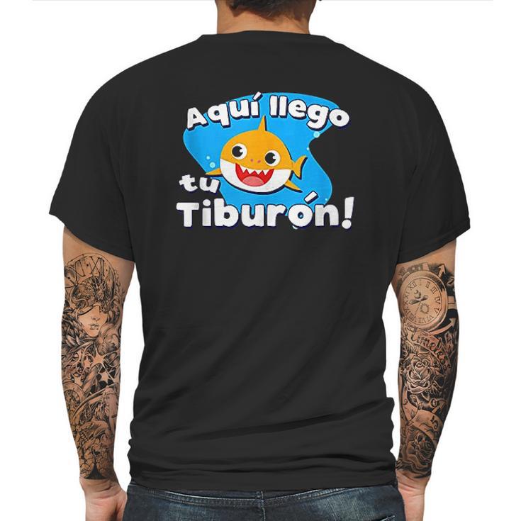 Aquí Llego Tu Tiburón  Safaera Reggaeton Bunny Style Gift Mens Back Print T-shirt