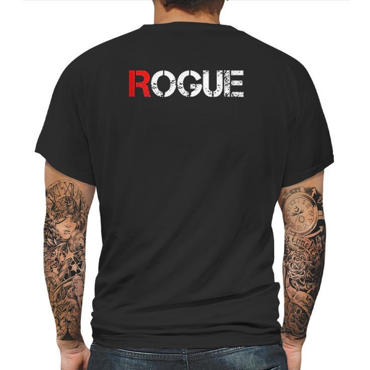 Armed Forces Rogue Design Mens Back Print T-shirt