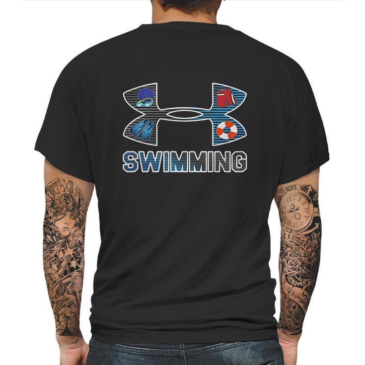 Under Armour Swimming Mens Back Print T-shirt