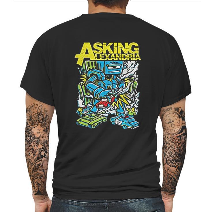 Asking Alexandria Robot Mens Back Print T-shirt