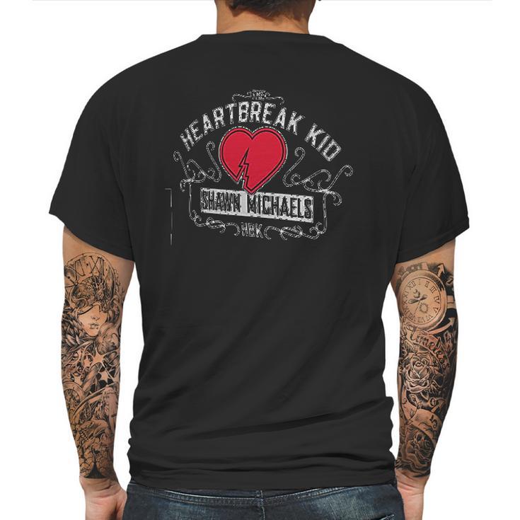 Authentic Wear Shawn Michaels The Heartbreak Mens Back Print T-shirt