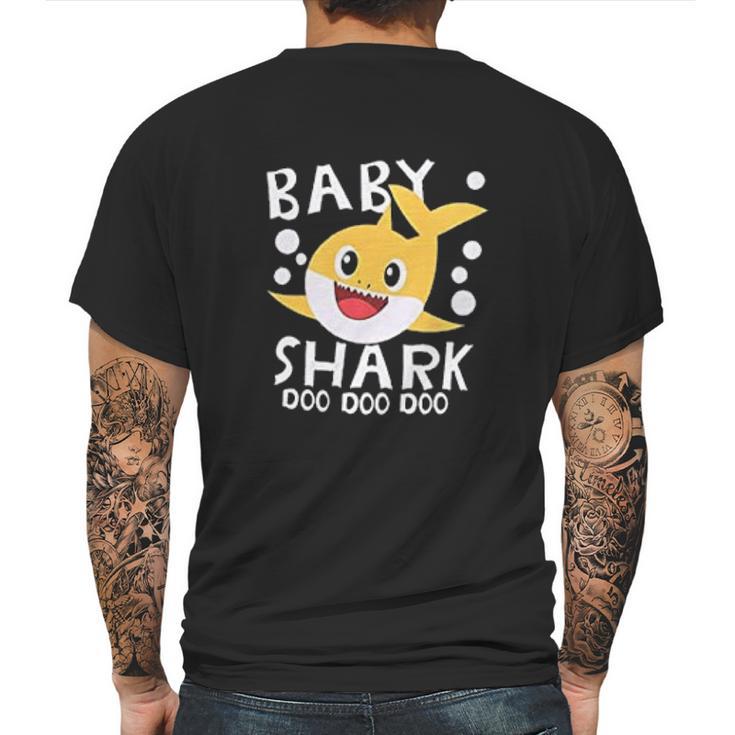 Baby Boy Shark Doo Doo Doo Mens Back Print T-shirt