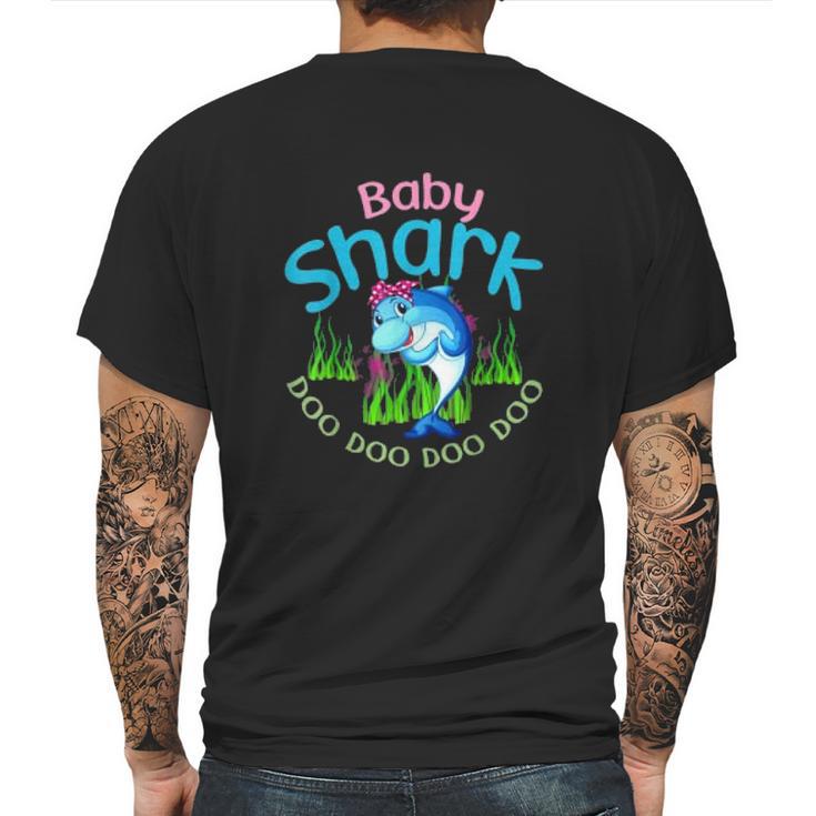 Baby SharkShirt Doo Doo Doo Mens Back Print T-shirt