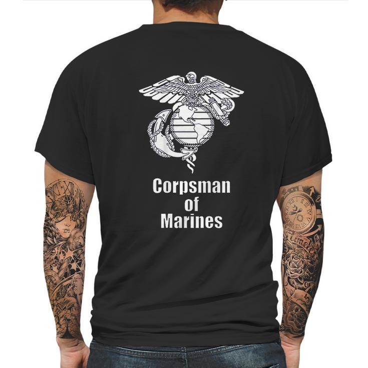 Back Design 8404 Fmf Corpsman Military Veteran Mens Back Print T-shirt