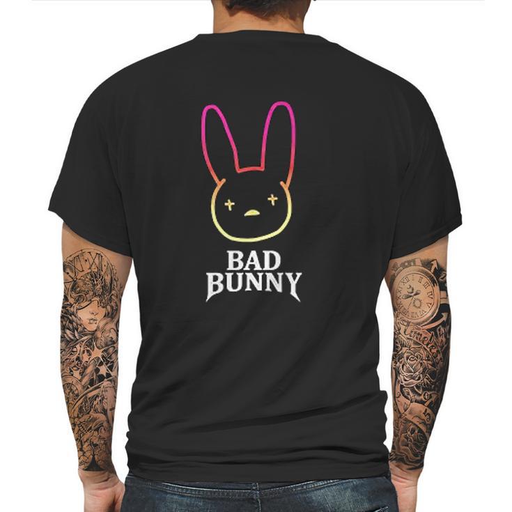 Bad Bunny Tour Cat Ear Mens Back Print T-shirt