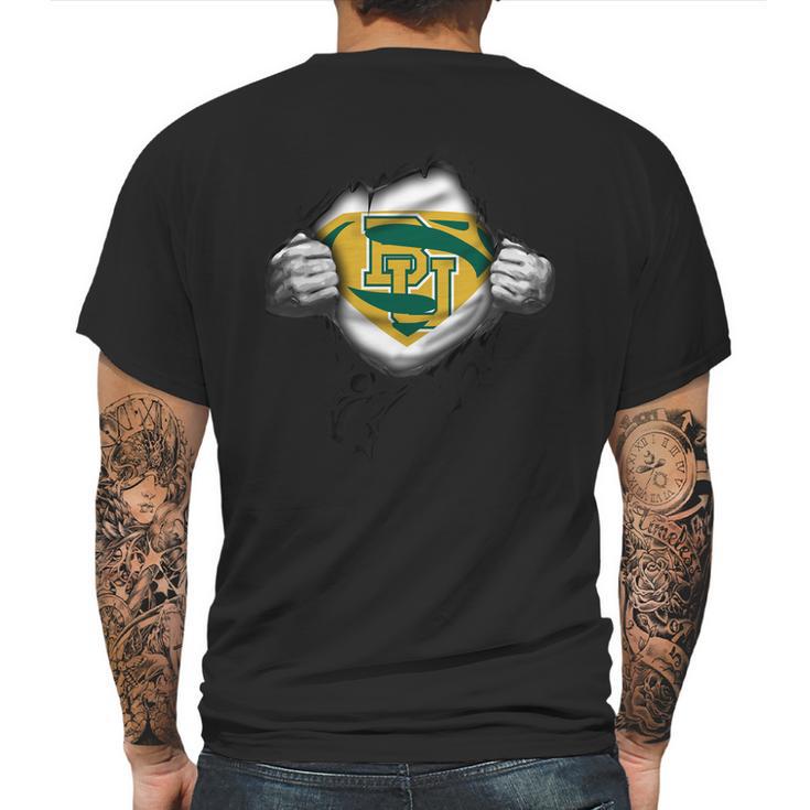 Baylor Bears Superman Tshirt Mens Back Print T-shirt