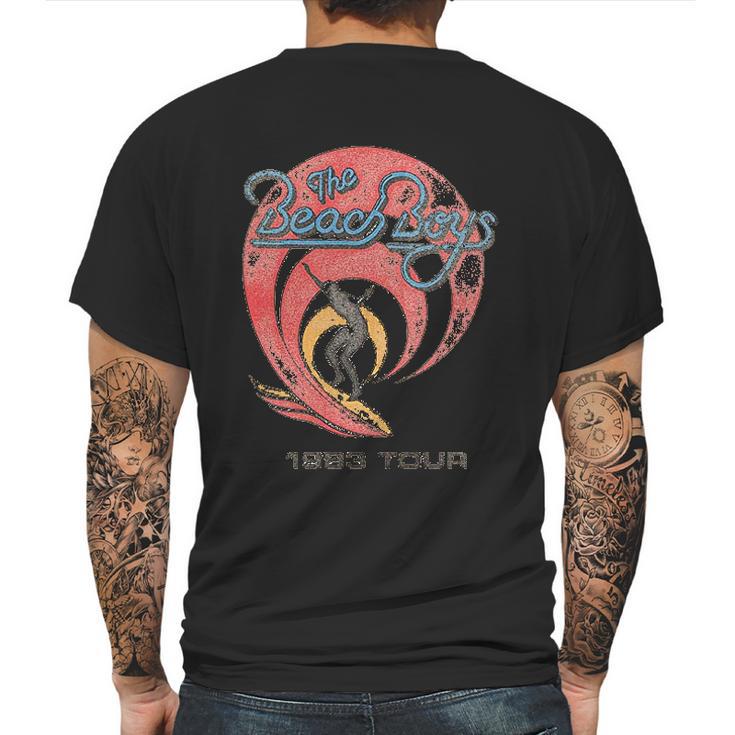 Beach Boys Mens 1983 Tour Mens Back Print T-shirt