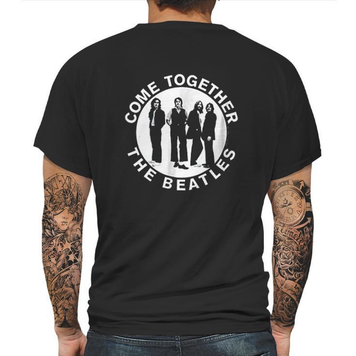 The Beatles Come Together Mens Back Print T-shirt