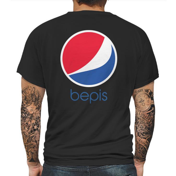 Bepis T-Shirt Mens Back Print T-shirt