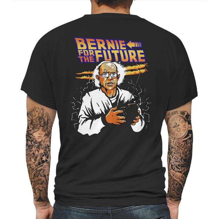 Bernie For The Future Mens Back Print T-shirt