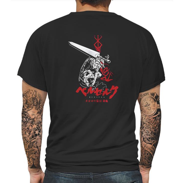 Berserk Mens Back Print T-shirt