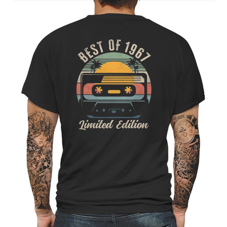 Best Of 1967 55Th Birthday Gifts Limited Edition 55 Years Old Mens Back Print T-shirt