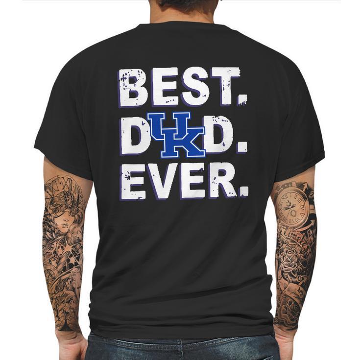 Best Dad Ever Kentucky Wildcats Father S Day Mens Back Print T-shirt