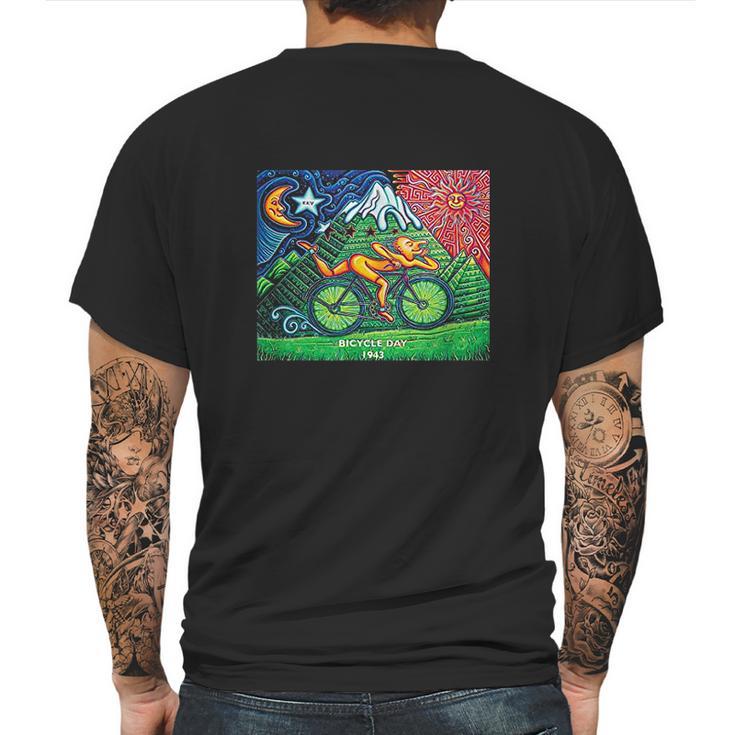 Bicycle Day 1943 Lsd Creator Mens Back Print T-shirt