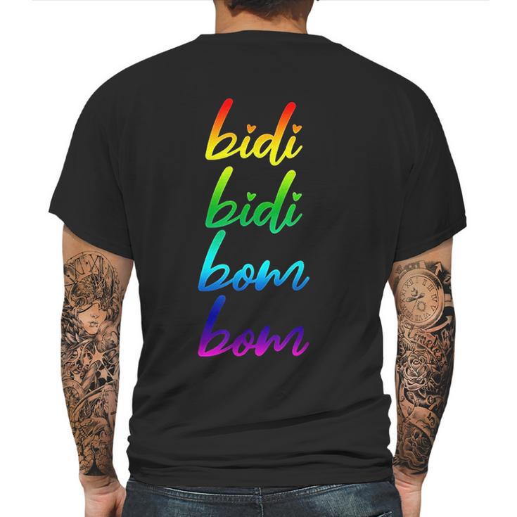 Bidi Bidi Bom Bom Mens Back Print T-shirt