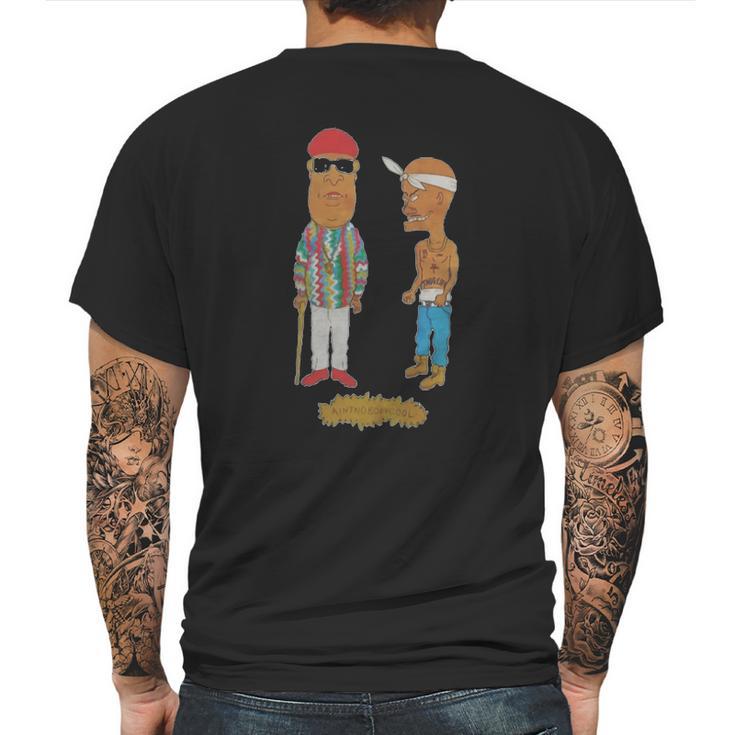 Biggie & Tupac Ain’T Nobody Cool Shirt Mens Back Print T-shirt