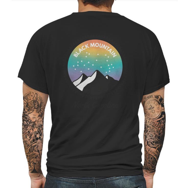 Black Mountain North Carolina T-Shirt Mens Back Print T-shirt