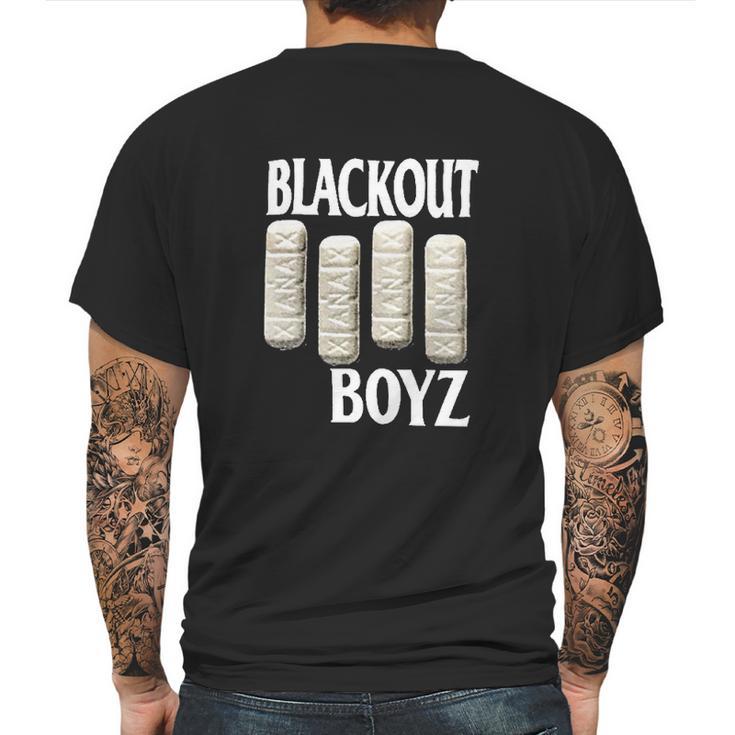 Blackout Boyz Xana 39 Mens Back Print T-shirt