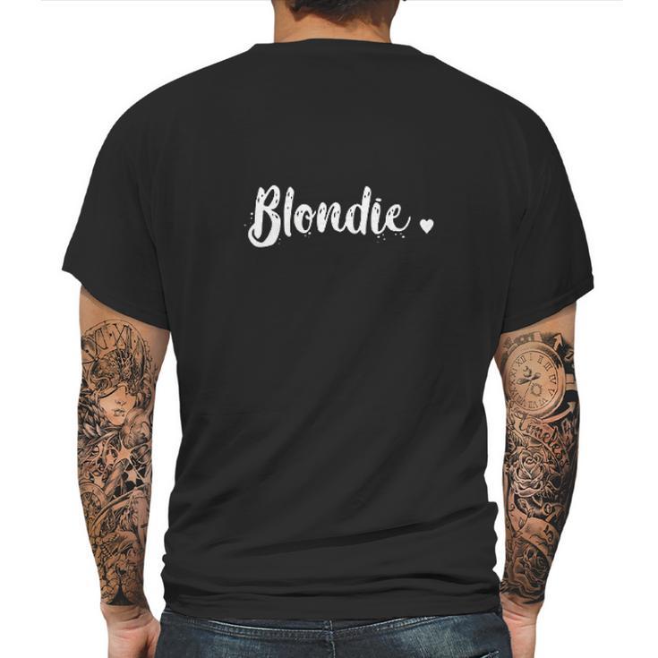 Blondie Best Friends Blondie And Brownie Mens Back Print T-shirt