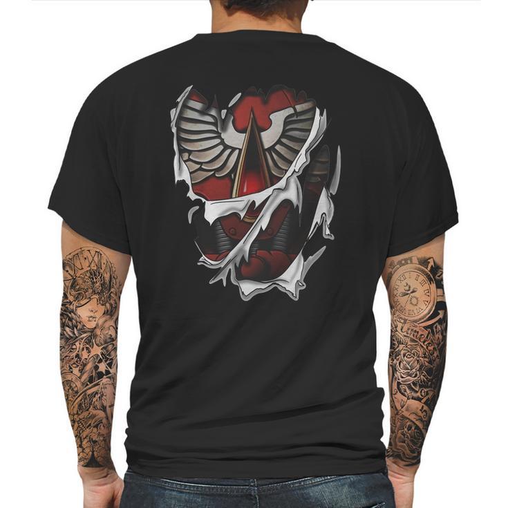 Blood Angels Armor Mens Back Print T-shirt