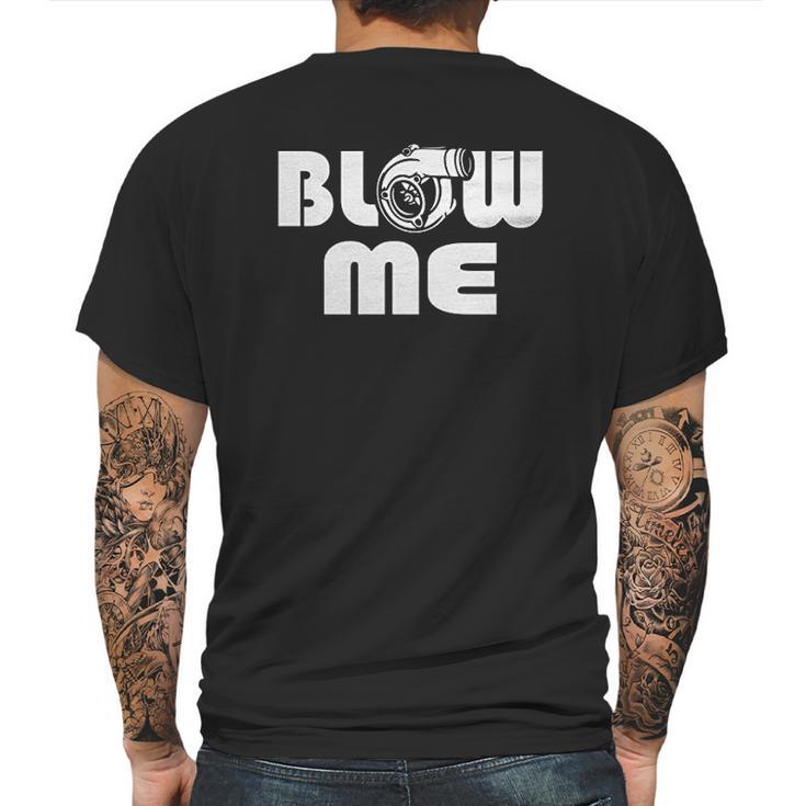 Blow Me Jdm Racing Turbo Racing Mens Back Print T-shirt