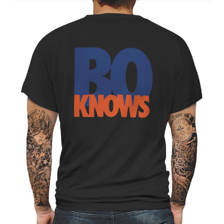 Bo Knows Mens Back Print T-shirt