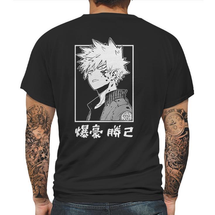 Boku No Hero Academia Mens Back Print T-shirt