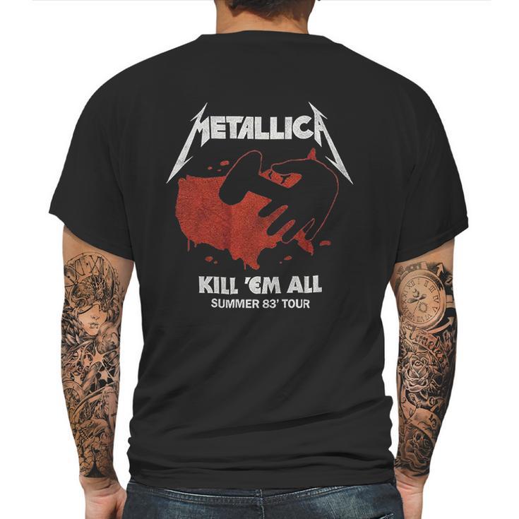 Bravado  Metallica Killem All Tour Mens Back Print T-shirt