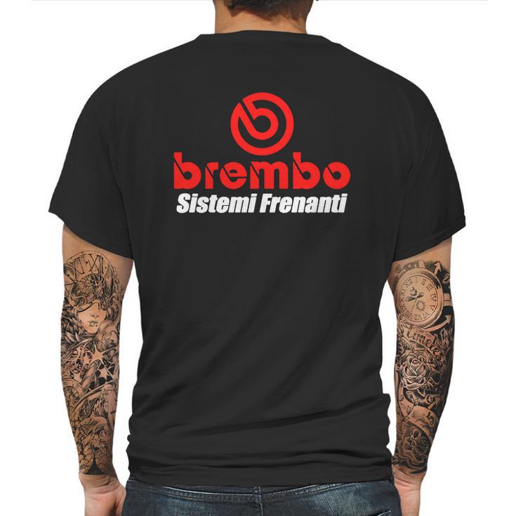 Brembo Racing Sistemi Frenanti T-Shirt Mens Back Print T-shirt