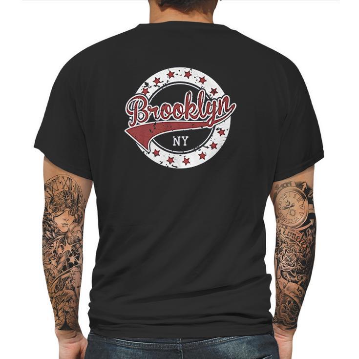 Brooklyn Ny New York Mens Back Print T-shirt